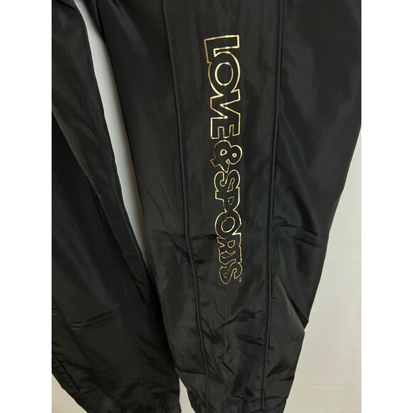 Women Love & Sports Track Jogger Pant Set of 2 Red Black Workout XXL (20) NEW - Picture 11 of 14